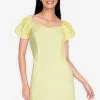 ZALORA BASICS Puff Sleeve Mini Dress
