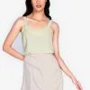 ZALORA BASICS Button Strap Tank Top