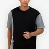 ZALORA BASICS Split Colour T-Shirt