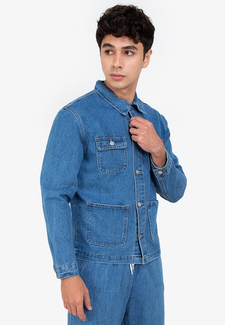 ZALORA BASICS Worker Denim jacket