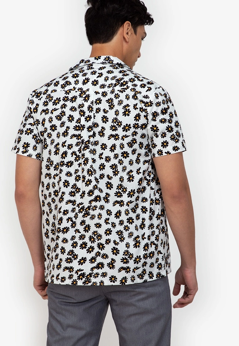 ZALORA BASICS Floral Bowling Shirt - Billede 2