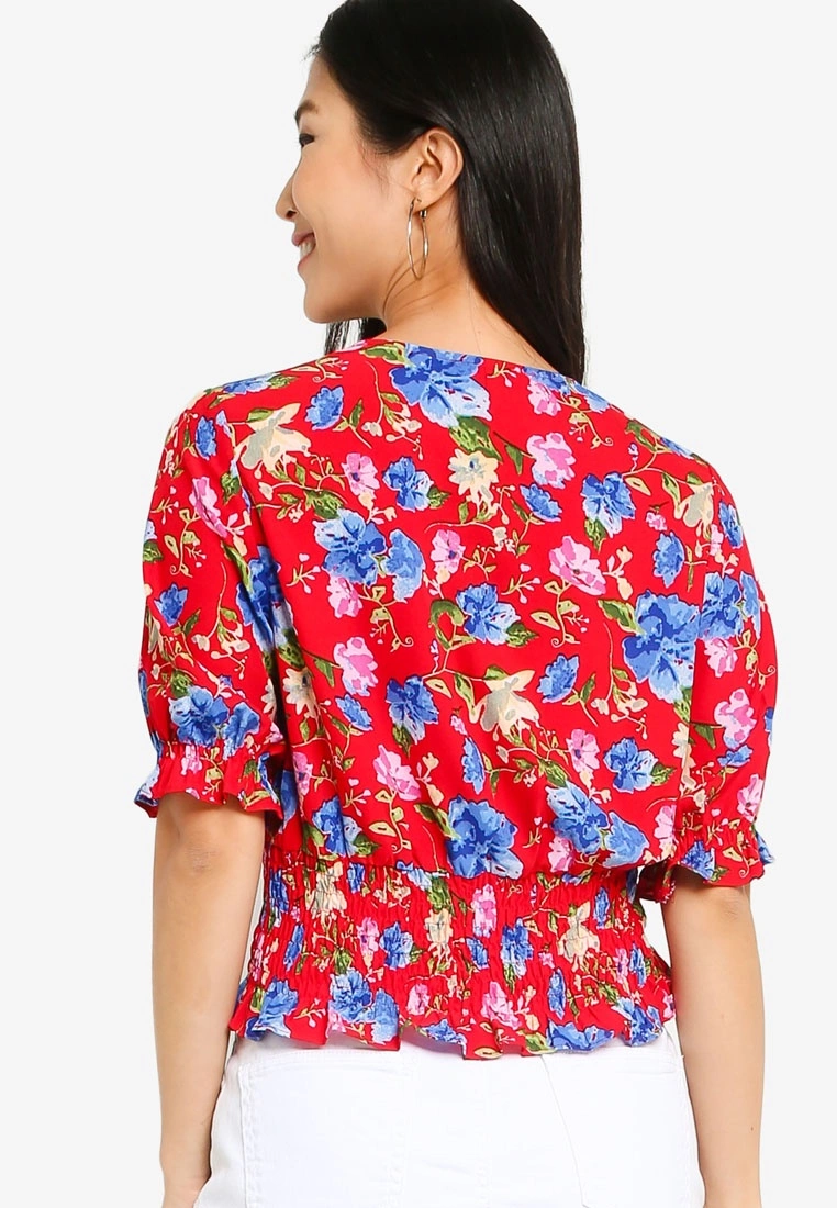 ZALORA BASICS Smocked Detail Top - Billede 2