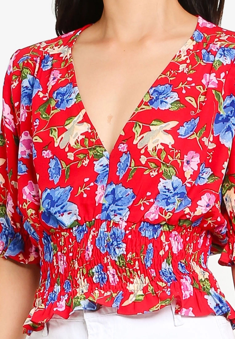 ZALORA BASICS Smocked Detail Top - Billede 3