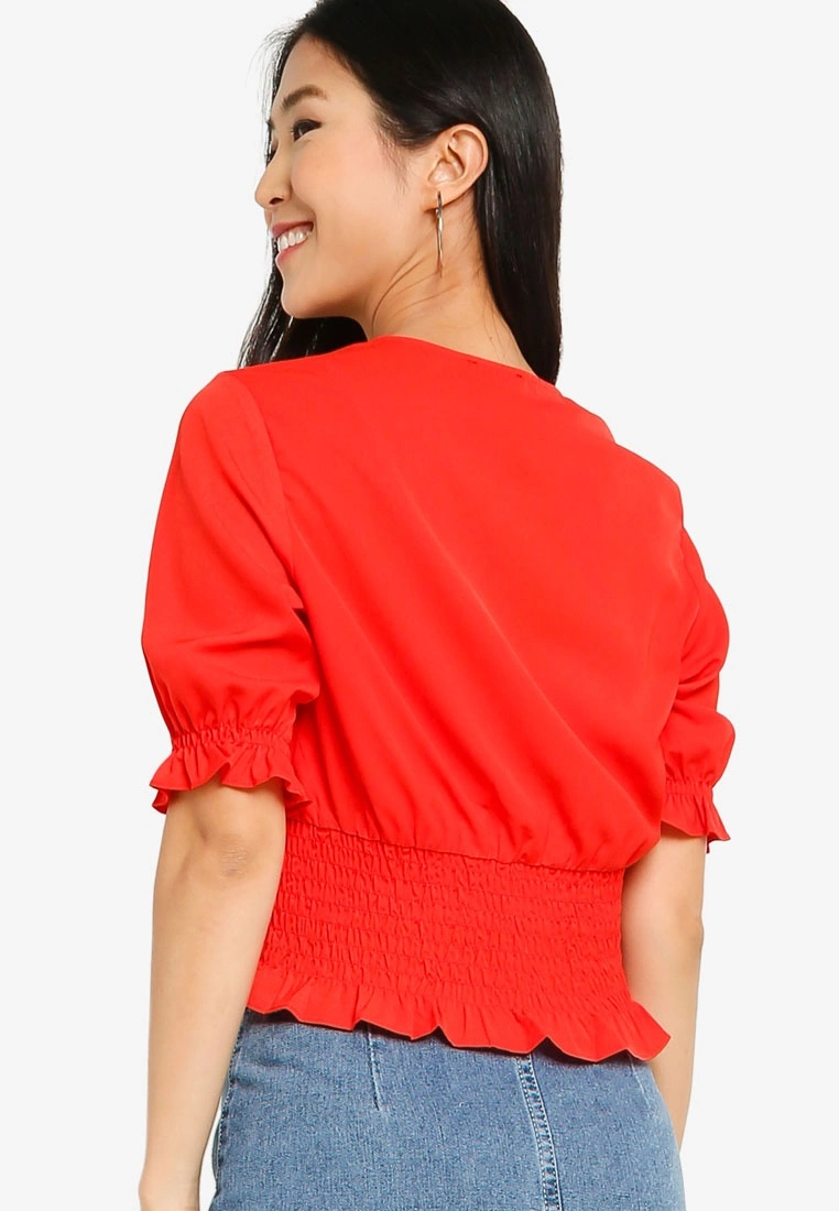 ZALORA BASICS Smocked Detail Top - Billede 2