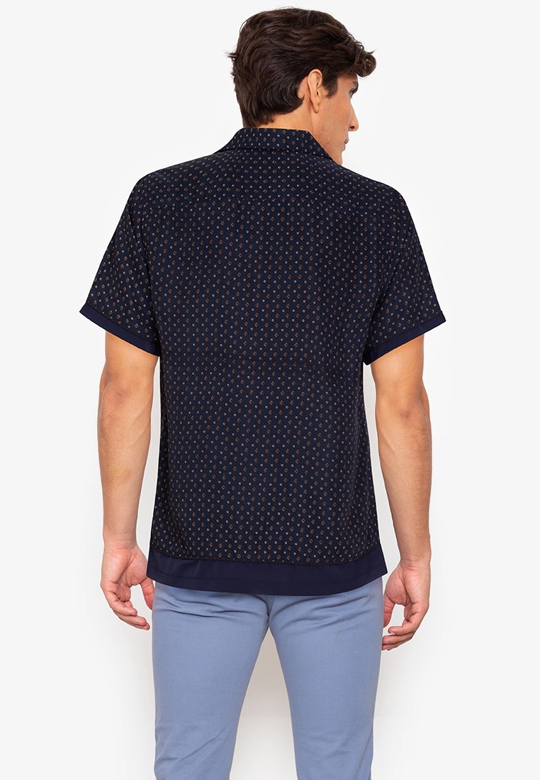 ZALORA BASICS Contrast Collar Contrast Trim Shirt - Billede 2