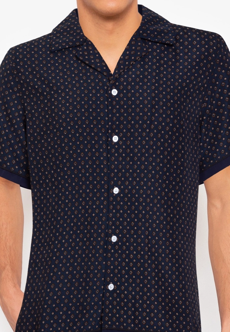 ZALORA BASICS Contrast Collar Contrast Trim Shirt - Billede 3