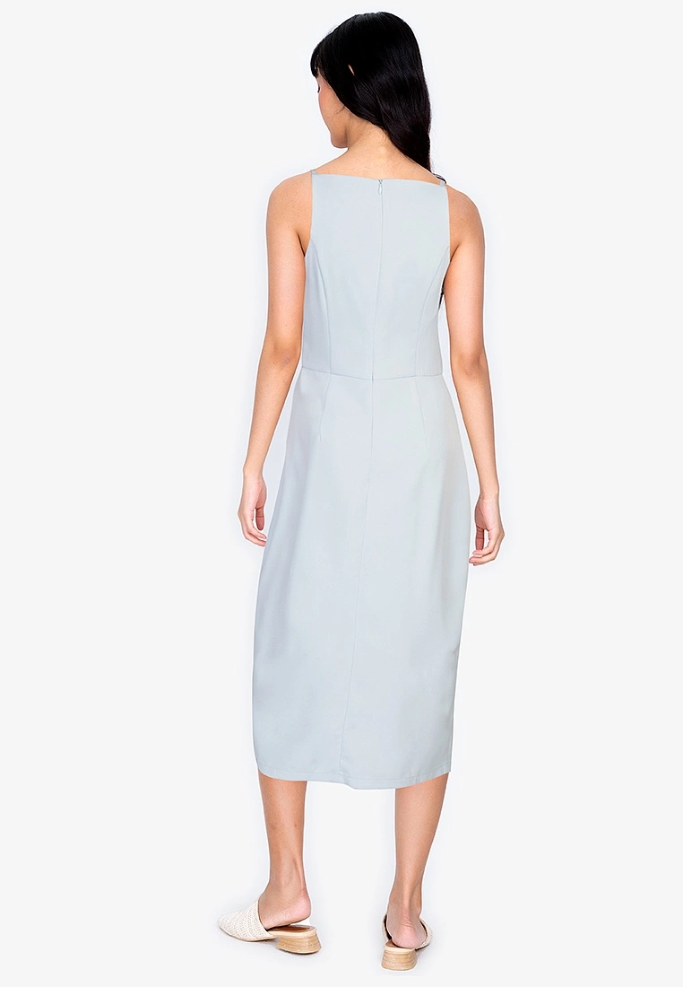 ZALORA BASICS Button Detail Sheath Dress - Billede 2