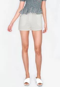 ZALORA BASICS Button Detail Shorts