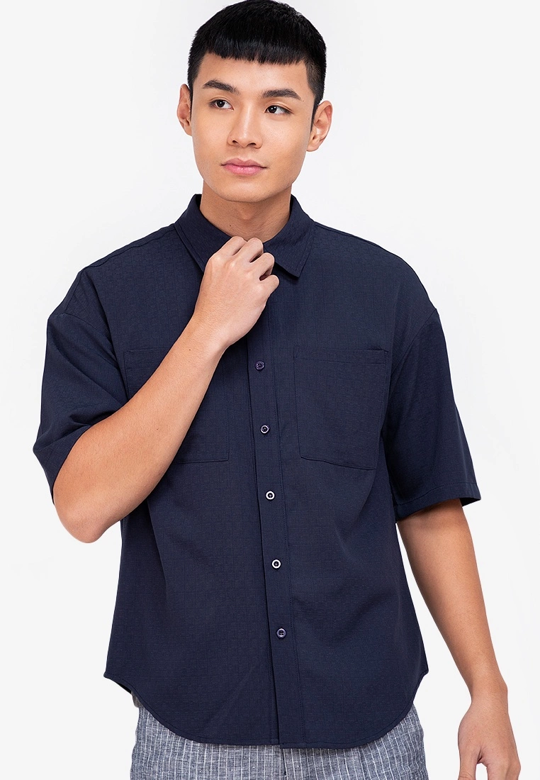 ZALORA BASICS Oversize Patch Pocket Shirt - Billede 3
