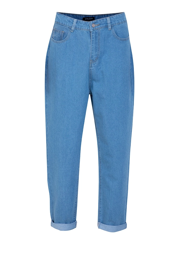 ZALORA BASICS Comfy Straight Loose Jeans - Billede 5