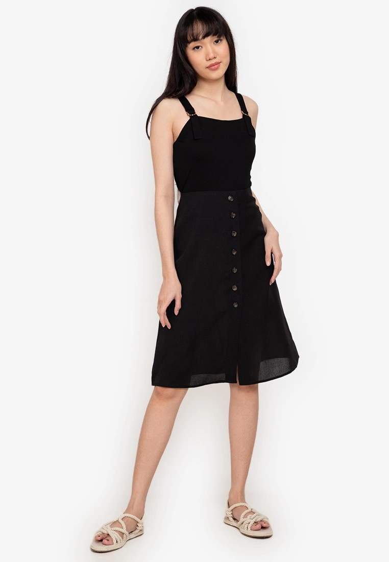 ZALORA BASICS D Ring Square Neck Sleeveless Top - Billede 4