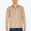 ZALORA BASICS Triple Chest Pocket Shirt