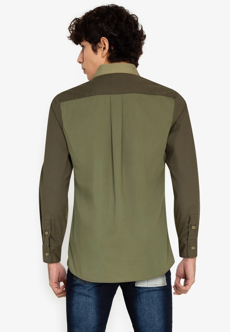 ZALORA BASICS Colour Block Shirt - Billede 2