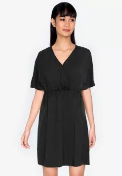 ZALORA BASICS Raglan Sleeve Mini Dress