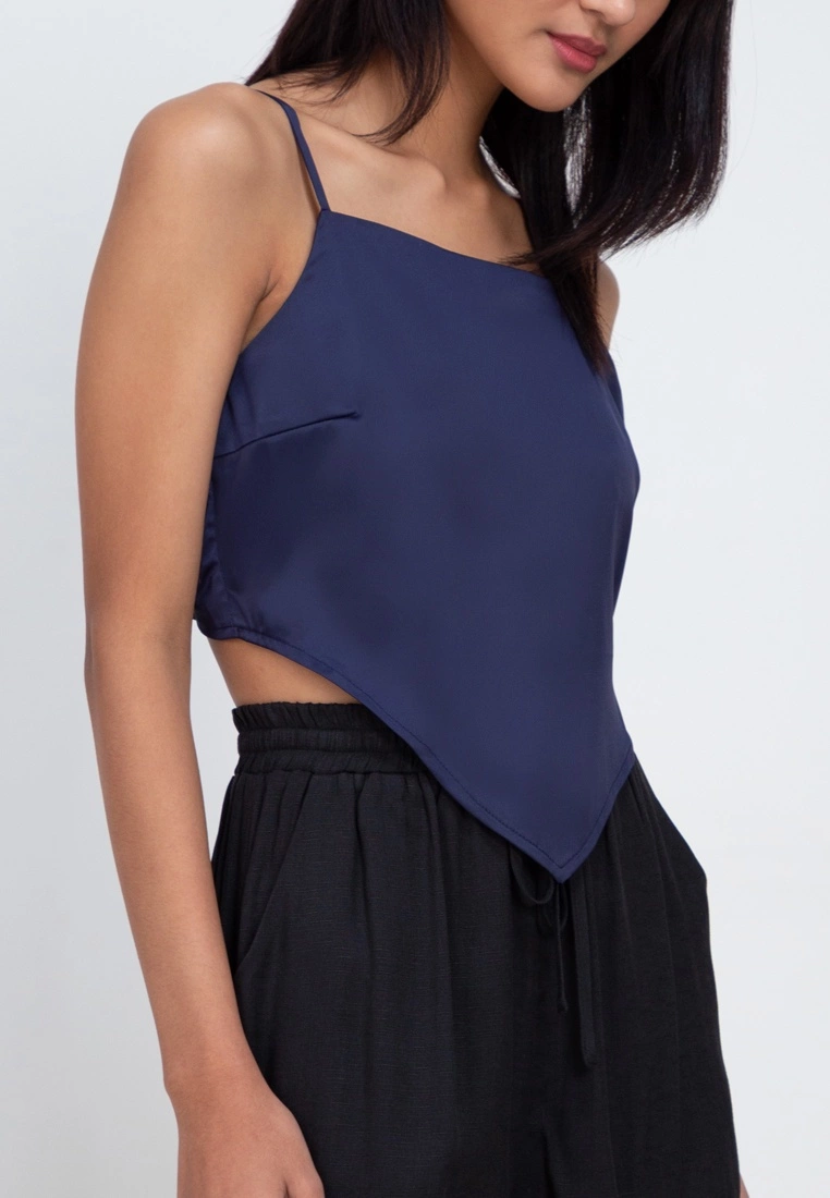 ZALORA BASICS Hankie Satin Top - Billede 3