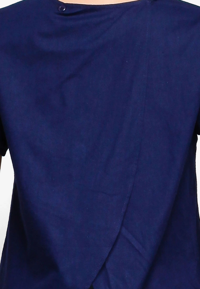 ZALORA BASICS Back Overlap Top - Billede 3