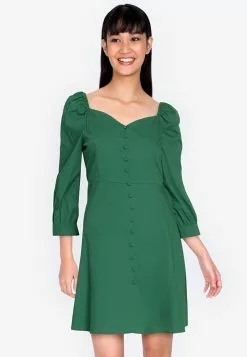 ZALORA BASICS Sweetheart Neckline Fit & Flare Dress