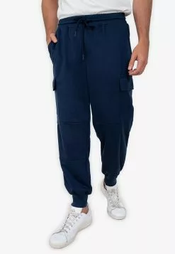 ZALORA BASICS Cargo Pocket Jersey Pants