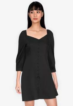 ZALORA BASICS Sweetheart Neckline Fit & Flare Dress