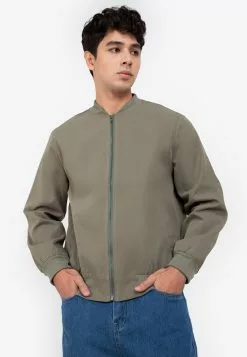 ZALORA BASICS Relax Fit Bomber Jacket