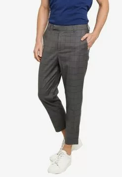 ZALORA BASICS Check Tailored Pants