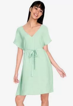 ZALORA BASICS Raglan Sleeve Knee Length Dress