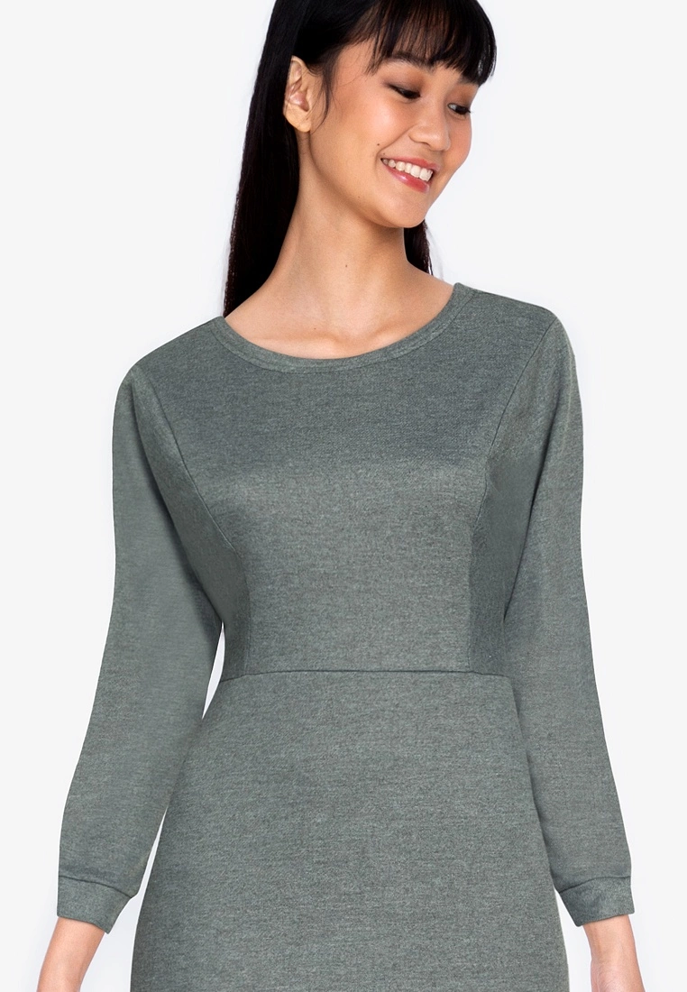 ZALORA BASICS Knit Bodycon Dress - Billede 3