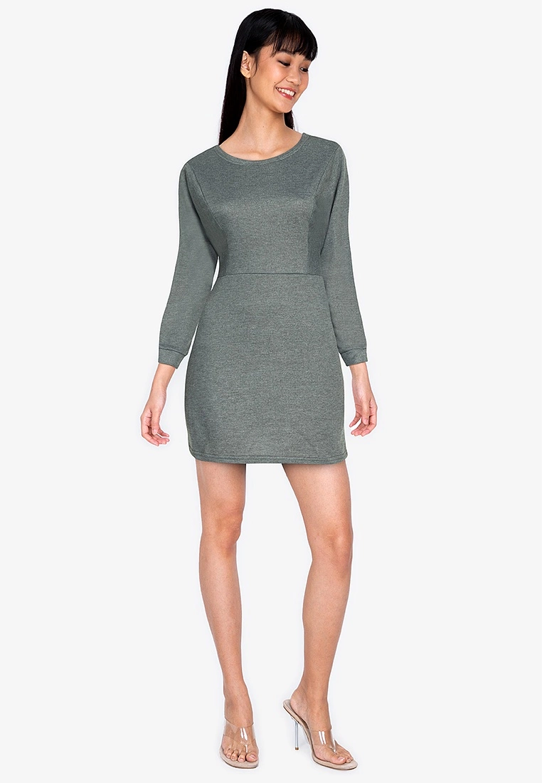 ZALORA BASICS Knit Bodycon Dress - Billede 4