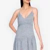 ZALORA BASICS V-Neck Cami Mini Dress