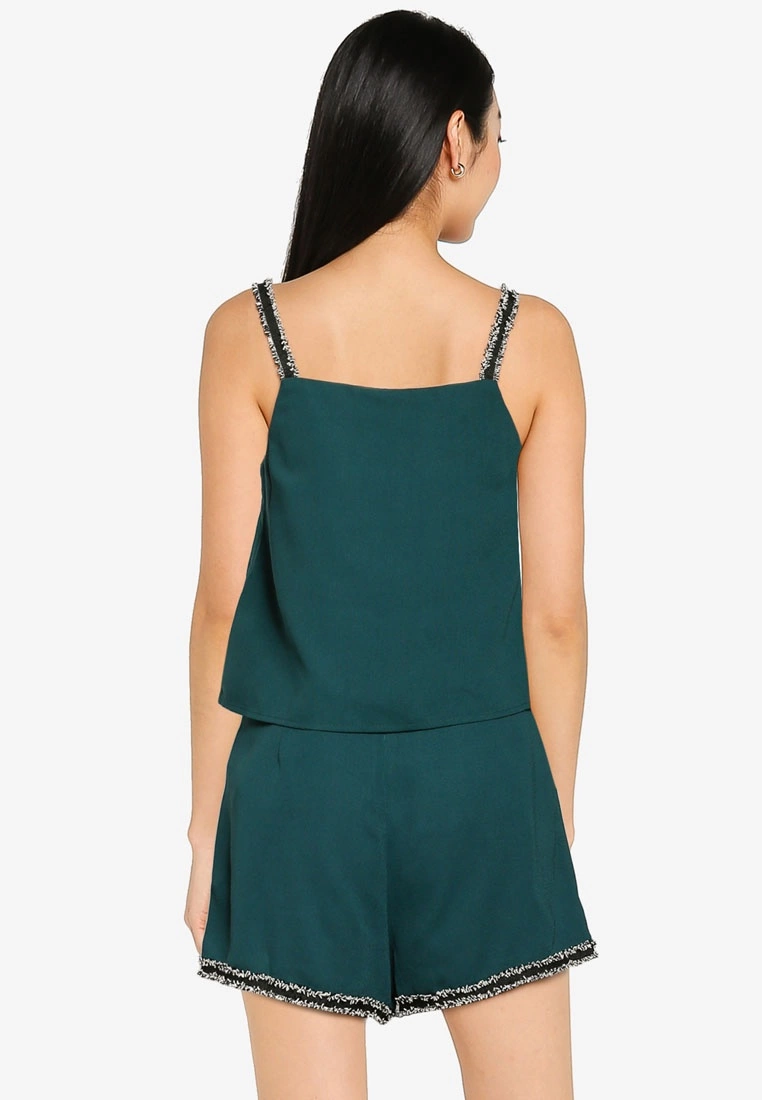 ZALORA BASICS Co-Ord Tweed Strap Top - Billede 2