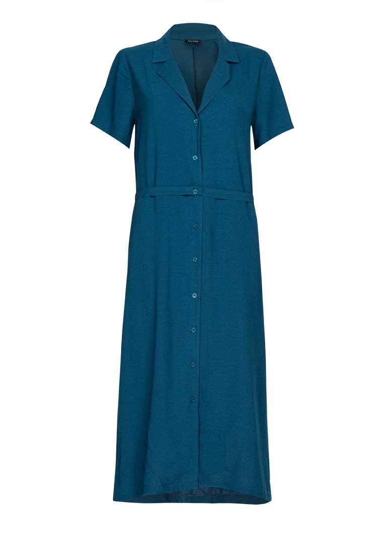 ZALORA BASICS Resort Collar Midi Dress - Billede 5