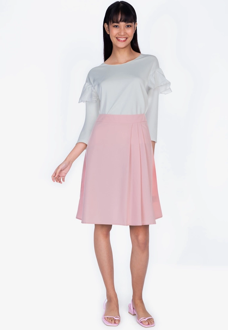 ZALORA BASICS Pleated Detail Skirt - Billede 4
