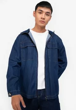 ZALORA BASICS Denim Mac Jacket