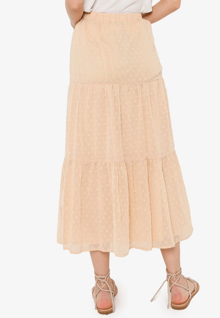 ZALORA BASICS Tiered Maxi Skirt - Billede 2