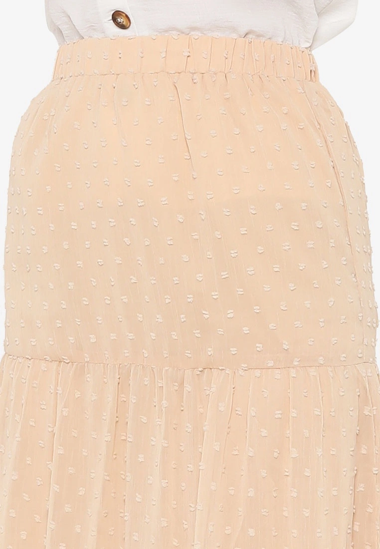 ZALORA BASICS Tiered Maxi Skirt - Billede 3