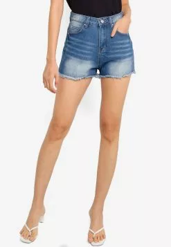 ZALORA BASICS Classic Denim Shorts