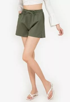 ZALORA BASICS Denim Jogger Shorts