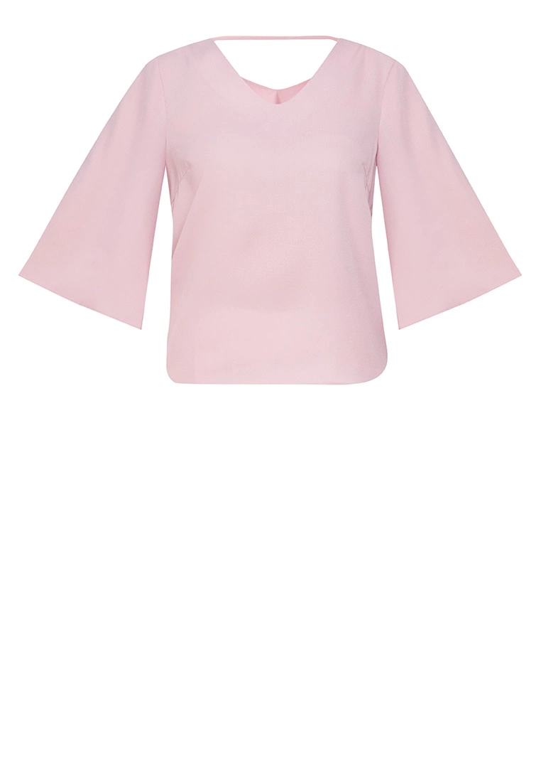 ZALORA BASICS V Neck Batwing Sleeves Blouse - Billede 5