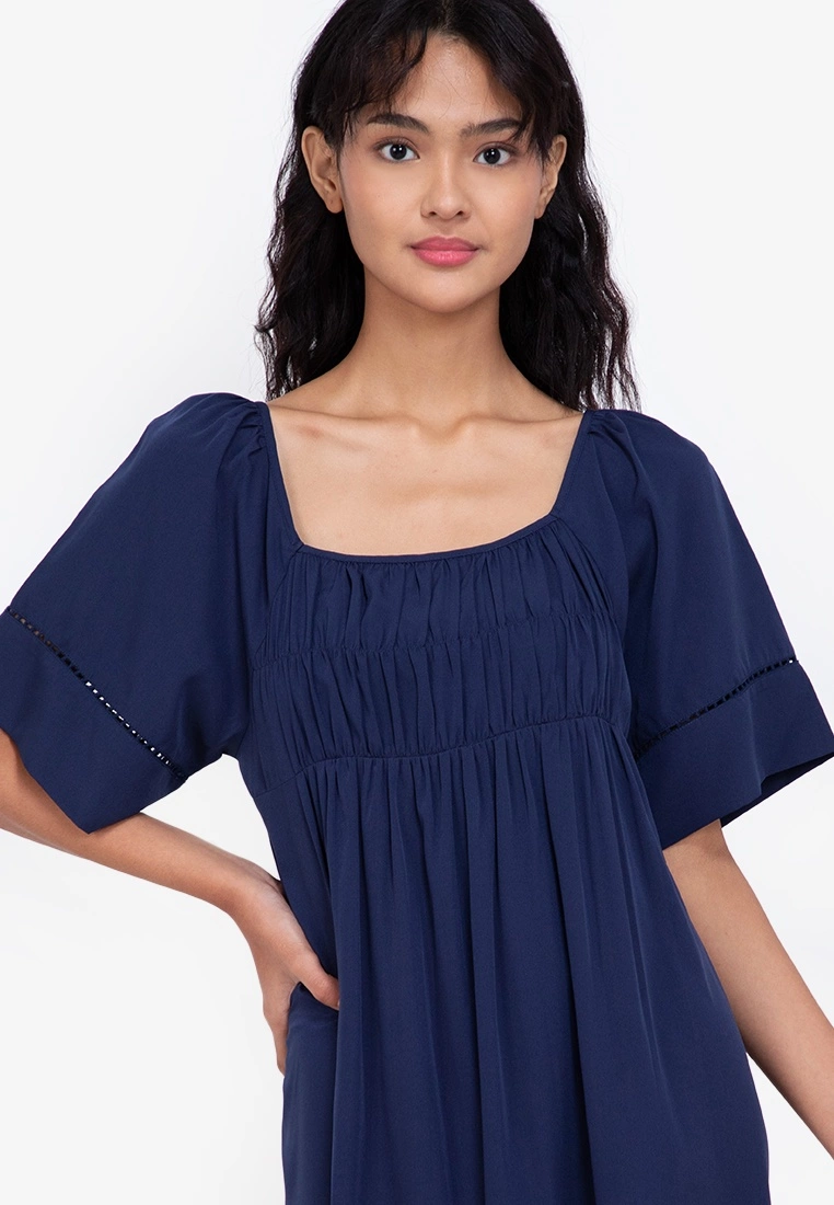 ZALORA BASICS Ruched Front Babydoll Dress - Billede 3