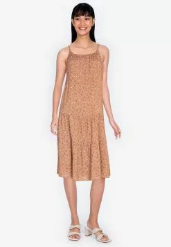 ZALORA BASICS Tiered Cami Dress