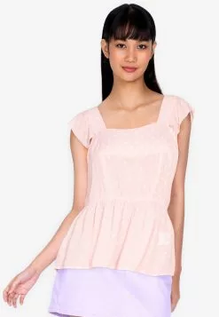 ZALORA BASICS Frill Top