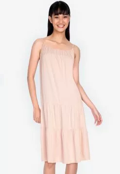 ZALORA BASICS Tiered Cami Dress
