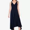 ZALORA BASICS Asymmetric Midi Dress