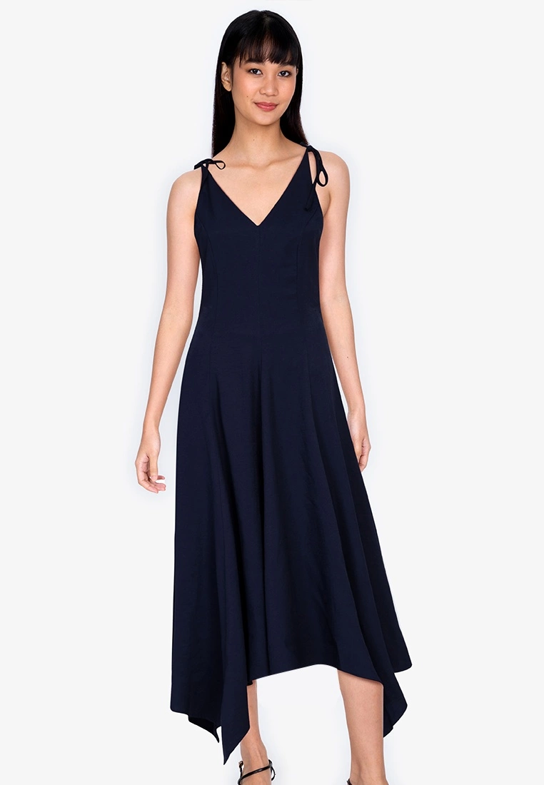 ZALORA BASICS Asymmetric Midi Dress - Billede 4