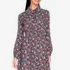 ZALORA BASICS Smocked Waist Shirt Dress