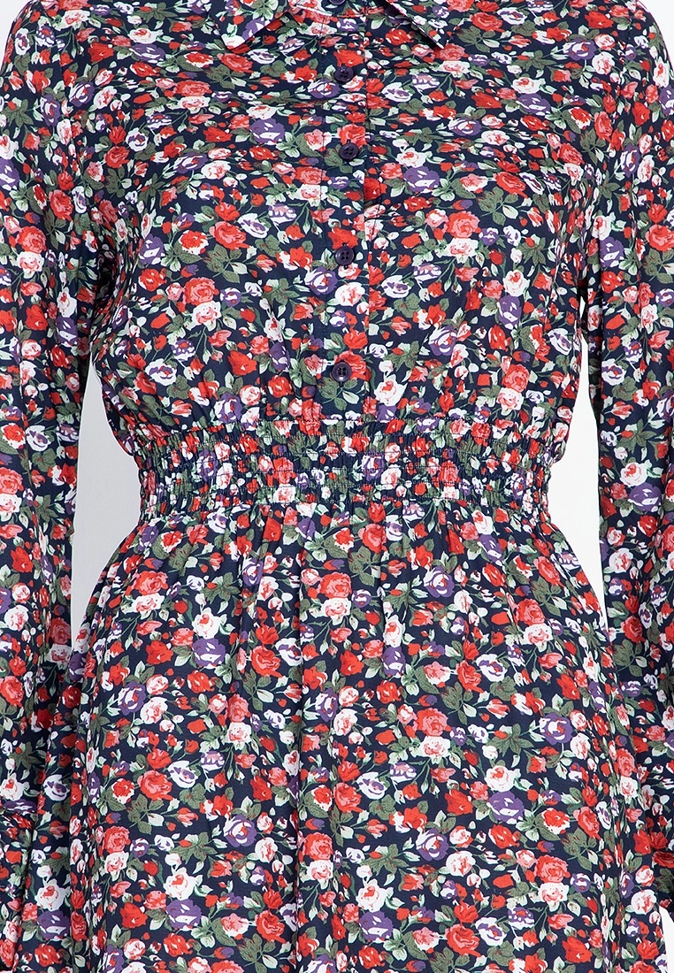 ZALORA BASICS Smocked Waist Shirt Dress - Billede 3