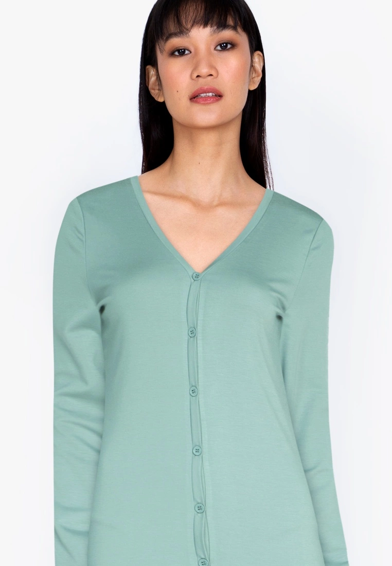 ZALORA BASICS Jersey Button Down Dress - Billede 3
