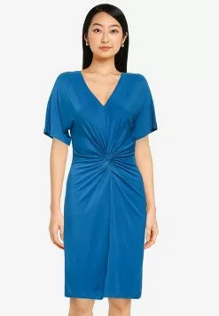 ZALORA BASICS Twist Front Mini Dress