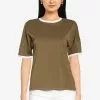 ZALORA BASICS Contrast Collar T-Shirt