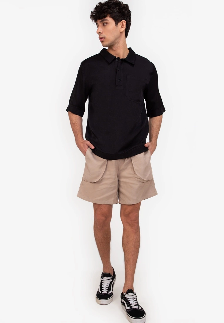 ZALORA BASICS Flap Pocket Shorts - Billede 4